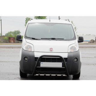 Pare-buffle WT006 Noir (Inox) Fiat Fiorino/Qubo 2008-2024 photo 1