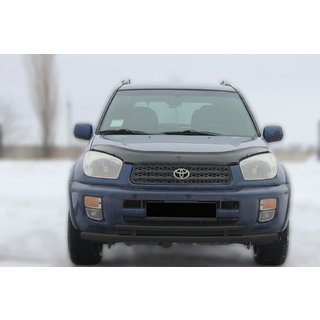 Barre Avant ST014-1 Noire (Inox) Toyota Rav 4 2001-2005 photo 1