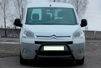 Peugeot Partner Tepee 2008-2018 Pare-buffle WT022 Noir (Inox) photo 3