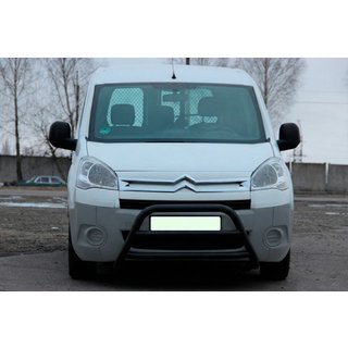 Pare-buffle WT022 Noir (Inox) Citroen Berlingo 2008-2018 photo 3