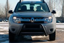 Dacia Duster 2008-2018 Pare-buffle WT022 Noir (Inox) photo 2