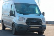 Ford Transit 2014- Pare-buffle WT022 Noir (Inox) photo 1