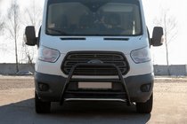 Ford Transit 2014- Pare-buffle WT022 Noir (Inox) photo 3