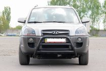 Hyundai Tucson JM 2004- Pare-buffle WT022 Noir (Inox) photo 1