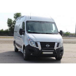 Pare-buffle WT022 Noir (Inox) Renault Master 2011-2023 photo 3