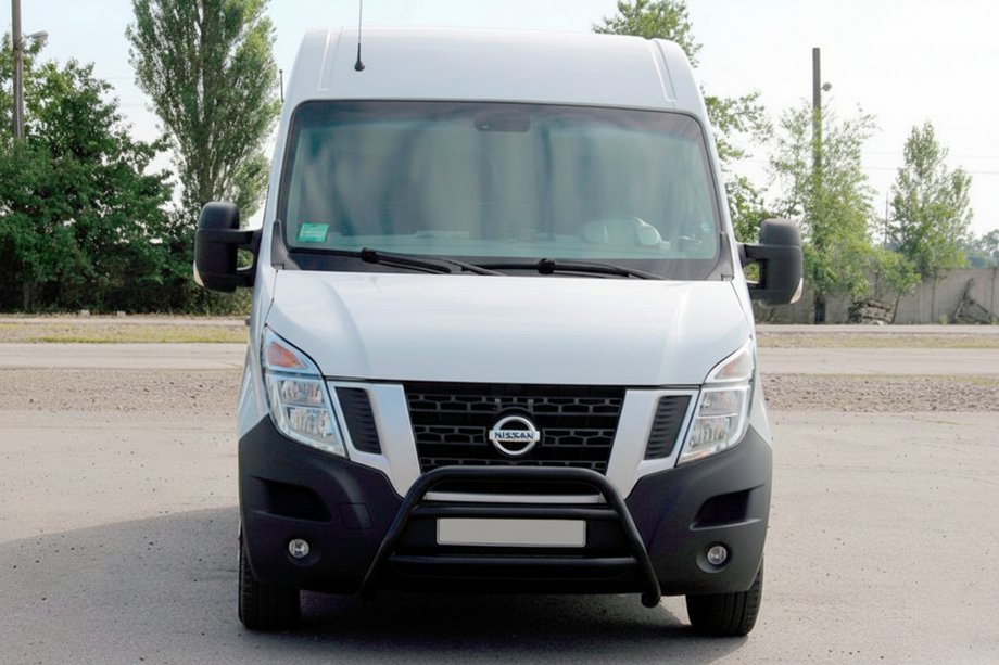 Renault Master 2011-2023 Pare-buffle WT022 Noir (Inox) Image