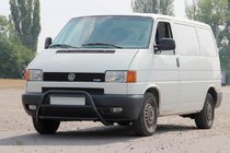 Volkswagen T4 Caravelle/Multivan 1990–2003 Pare-buffle WT022 Noir (Inox) photo 3