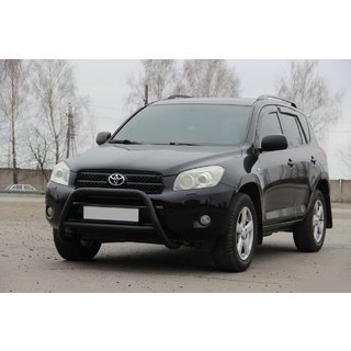 Pare-buffle WT022 Noir (Inox) Toyota Rav 4 2006-2013 photo 1