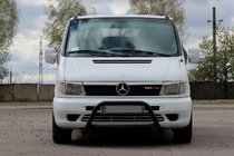 Mercedes Vito W638 1996-2003 Pare-buffle WT022 Noir (Inox) photo 1