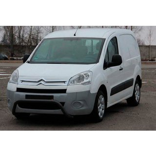 Pare-buffle WT007 Noir (Inox) Citroen Berlingo 2008-2018 photo 2
