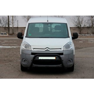 Pare-buffle WT007 Noir (Inox) Citroen Berlingo 2008-2018 photo 3