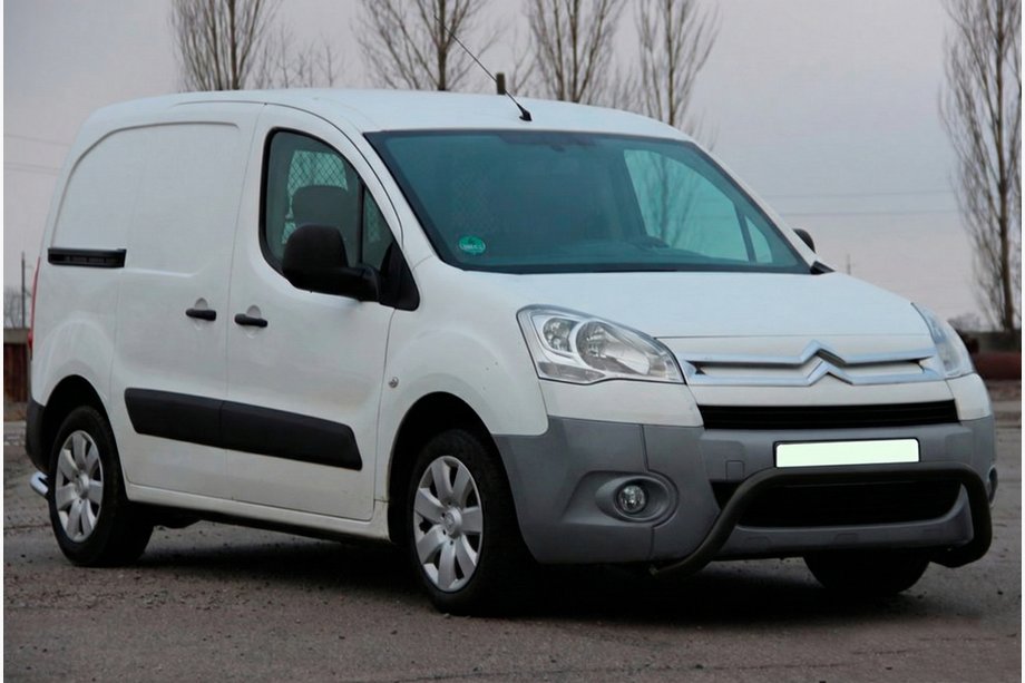 Citroen Berlingo 2008-2018 Pare-buffle WT007 Noir (Inox) Image