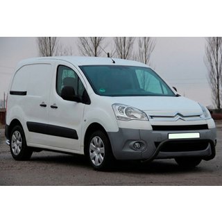 Pare-buffle WT007 Noir (Inox) Peugeot Partner Tepee 2008-2018 photo 1