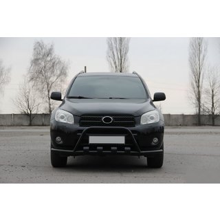 Pare-buffle WT-ST15 Noir (Inox) Toyota Rav 4 2006-2013 photo 3