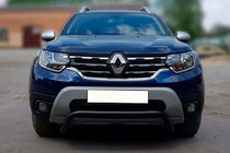 Renault Duster 2018-2024 Pare-buffle WT007 Noir (Inox) photo 2