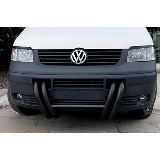 Pare-buffle ST006-03 Grille Black (Inox) Volkswagen T5 Transporter 2003-2010 photo 3