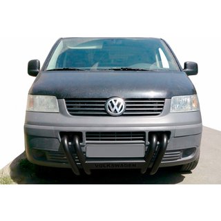 Pare-buffle ST006-04 Grille Black (Inox) Volkswagen T5 Transporter 2003-2010 photo 1