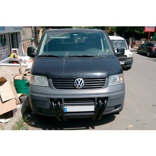 Pare-buffle ST006-04 Grille Black (Inox) Volkswagen T5 Transporter 2003-2010 photo 3