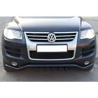 Pare-buffle ST028 Noir Volkswagen Touareg 2002–2010