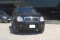 SsangYong Rexton I 2001-2017 Pare-buffle QT006 Noir (Inox) photo 2