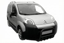 Citroen Nemo 2007-2017 Barre Avant QT006 Noire (Inox) photo 1