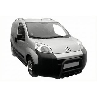 Pare-buffle QT006 Noir (Inox) Fiat Fiorino/Qubo 2008-2024 photo 2