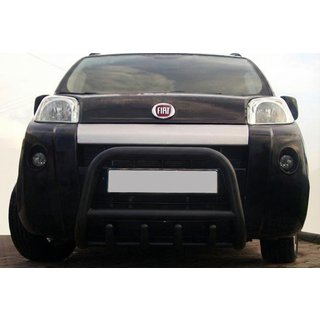 Pare-buffle QT006 Noir (Inox) Fiat Fiorino/Qubo 2008-2024 photo 1