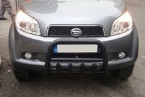 Daihatsu Terios 2006-2017 Barre Avant QT006 Noire (Inox) photo 5