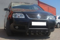 Volkswagen Touran 2003-2010 Pare-buffle QT006 Noir (Inox) photo 3
