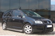 Volkswagen Touran 2003-2010 Pare-buffle QT006 Noir (Inox) photo 1