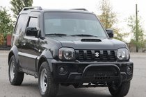 Suzuki Jimny 1998-2018 Pare-buffle QT006 Noir (Inox) photo 2