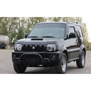 Pare-buffle QT006 Noir (Inox) Suzuki Jimny 1998-2018 photo 3
