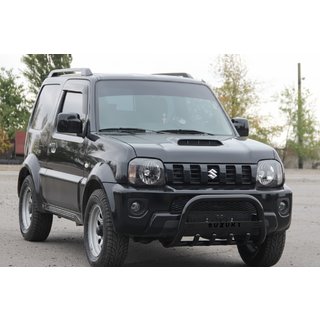Pare-buffle QT006 Noir (Inox) Suzuki Jimny 1998-2018 photo 2