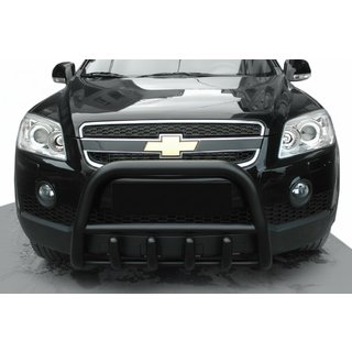 Barre Avant QT006 Noire (Inox)