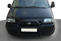 Peugeot Expert 1995-2007 Pare-buffle QT006 Noir (Inox) photo 1