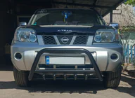 Nissan X-trail T30 2002-2007 Pare-buffle QT006 Noir (Inox) photo 1