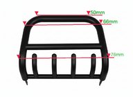 Suzuki XL7 1998-2006 Pare-buffle QT006 Noir (Inox) photo 1
