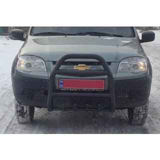 Pare-buffle QT007 Noir (Inox) photo 2