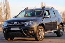Dacia Duster 2008-2018 Pare-buffle WT002 Noir (Inox) photo 3