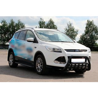 Pare-buffle WT002 Noir (Inox) Ford Kuga/Escape 2013-2019 photo 2