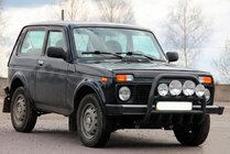 Lada Niva et Urban 1977- Pare-buffle QT007 Noir (Inox) photo 3