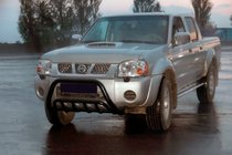 Nissan NP300 1999-2015 Pare-buffle WT002 Noir (Inox) photo 1