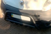 Renault Kangoo 2008–2020 Pare-buffle WT002 Noir (Inox) photo 3