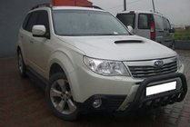 Subaru Forester 2008-2013 Pare-buffle WT002 Noir (Inox) photo 2