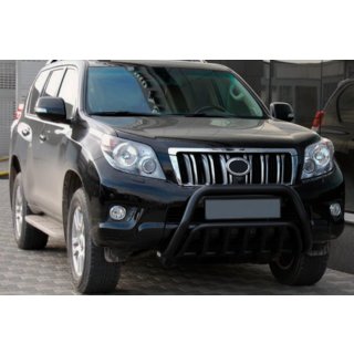 Pare-buffle WT002 Noir (Inox) Toyota Land Cruiser Prado 150 2009-2023 photo 4