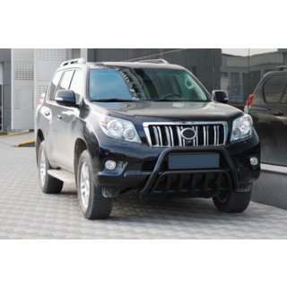 Pare-buffle WT002 Noir (Inox) Toyota Land Cruiser Prado 150 2009-2023 photo 1