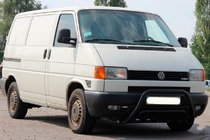 Volkswagen T4 Transporter 1990-2003 Pare-buffle WT002 60mm Noir (Inox) photo 2