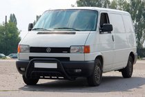 Volkswagen T4 Caravelle/Multivan 1990–2003 Pare-buffle WT002 Noir (Inox) photo 2