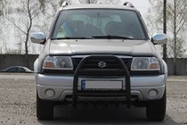 Suzuki Vitara 1998-2006 Pare-buffle QT007 Noir (Inox) photo 3