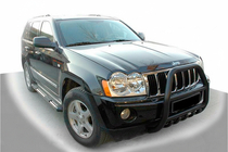 Jeep Grand Cherokee WK 2004-2010 Pare-buffle QT007 Noir photo 1